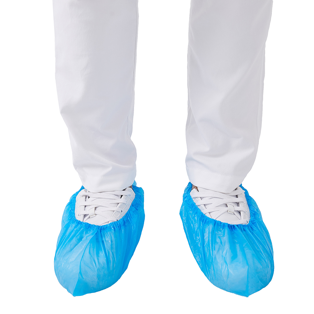 PE CPE Disposable Waterproof Shoe Protectors for industry