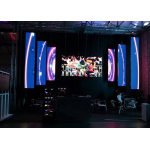 16.7M Color Grade Stage Background LED Screen Pixel Pitch Easy Install And
