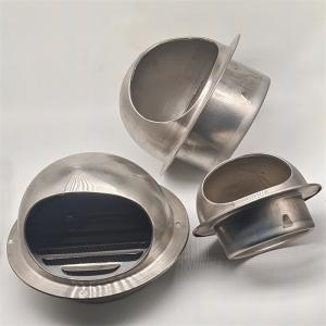  3 Stainless Steel Wall Air Vent Cover Hood End Ducting Cap Round Grille Ventilation Cover Manufactures