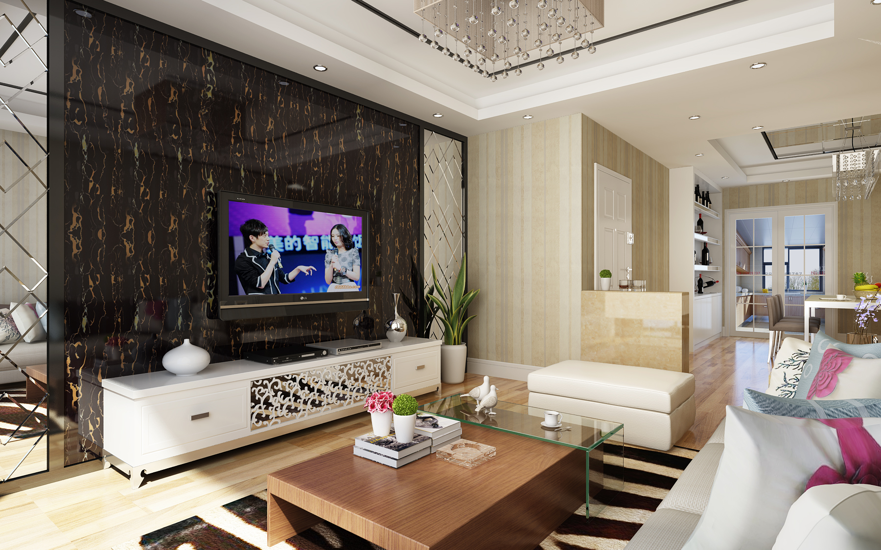 Peel Stick Marble Wallpaper 3D Foam Contact Paper Roll Size 0.6*100m for Hotel Decoration