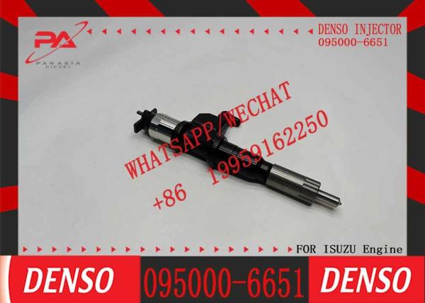 New Diesel common rail fuel injector 095000-6651 8-98030550-1 For ISUZU GIGA