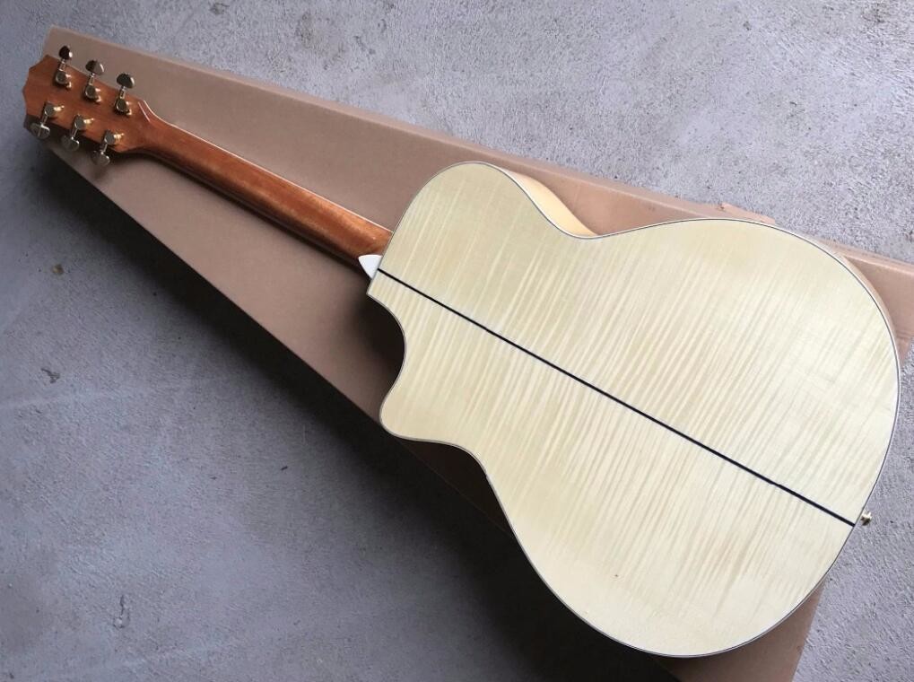 612ce acoustic guitar TY 614ce acoustic electric guitar natural wood acoustic 614 guitar