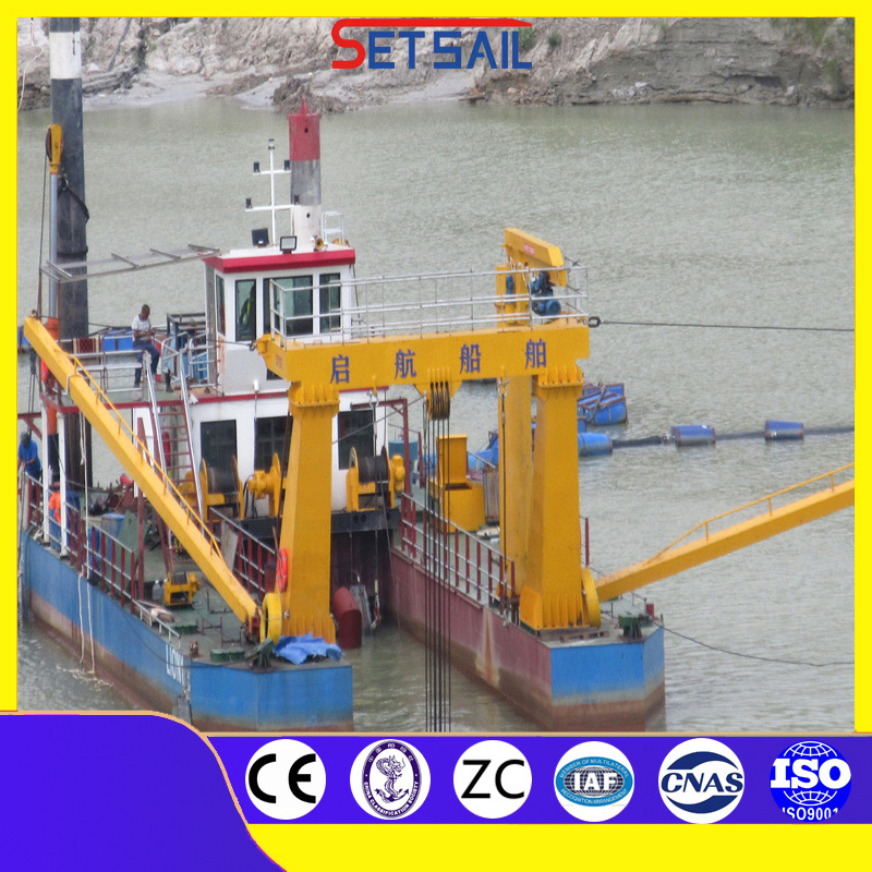 18 Inch River Sand Cutter Suction Dredger with Underwater Pump