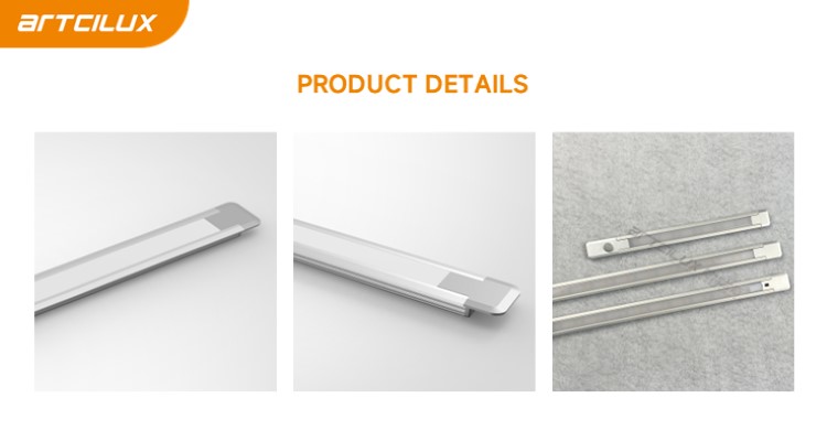 Alunimiun Wardrobe Cabinet Strip Light SMD2835 60PCS/M LED Concealed Strip Lighting