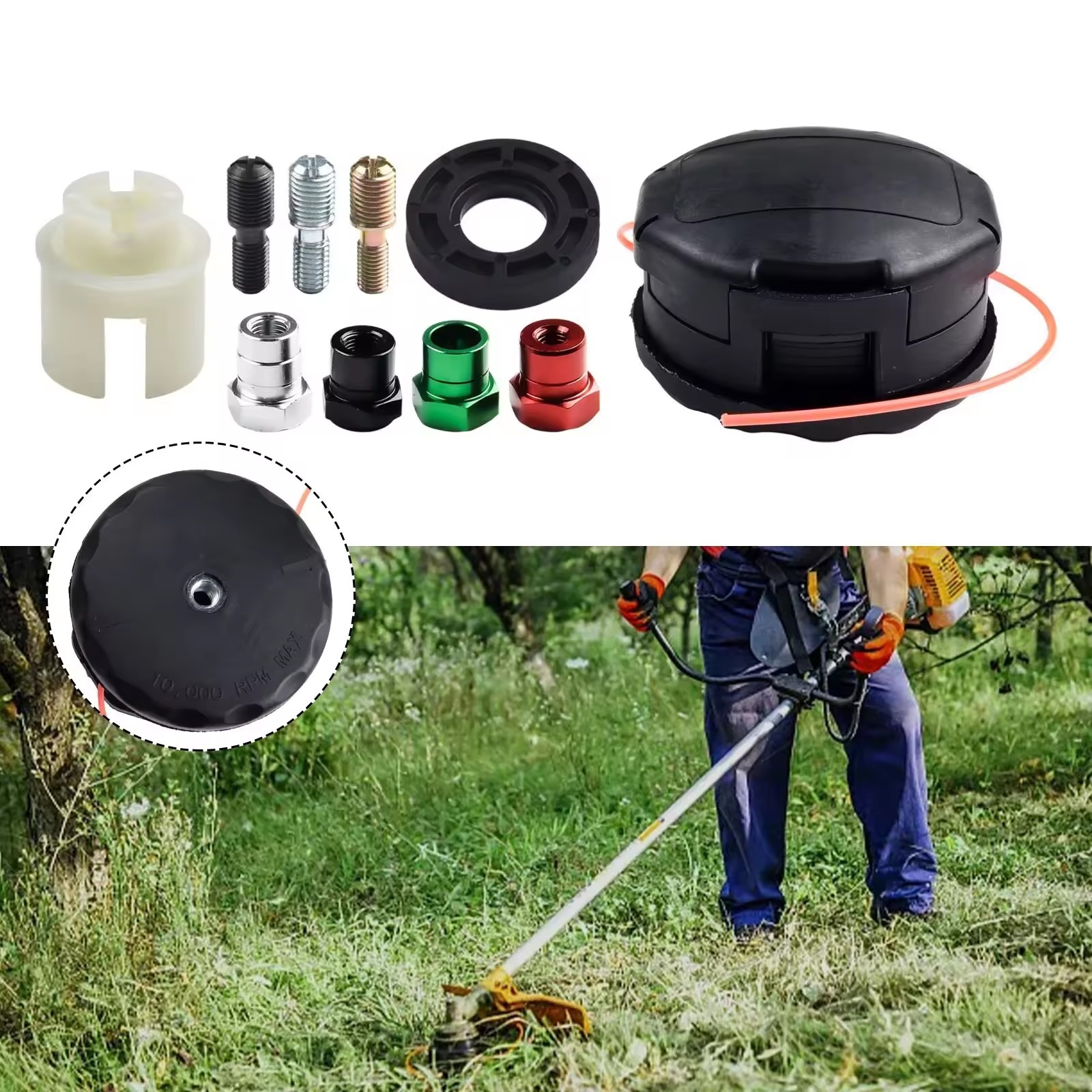 Speed Feed 400 Trimmer Head for Echo SRM225 PAS225 SRM210 SRM230 SRM250 String Trimmer