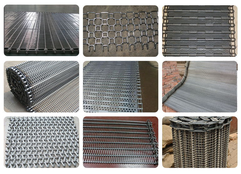 Chain Metal Food Conveyor Belt Plate Type Strong Tension Full Customzied