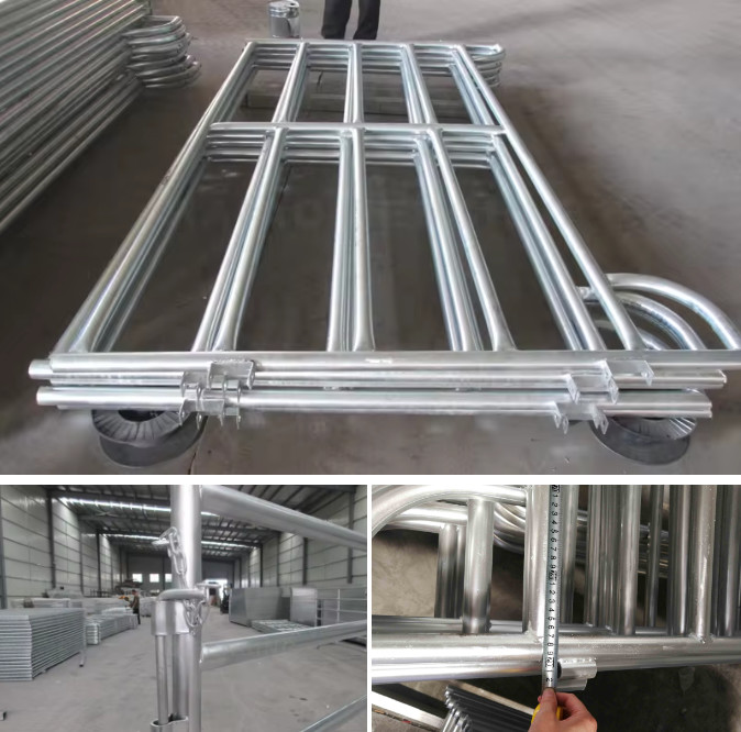 Hot Dipped Galvanized Cattle Fence Panel 1.5x2M Sheep Cattle Horse Panels