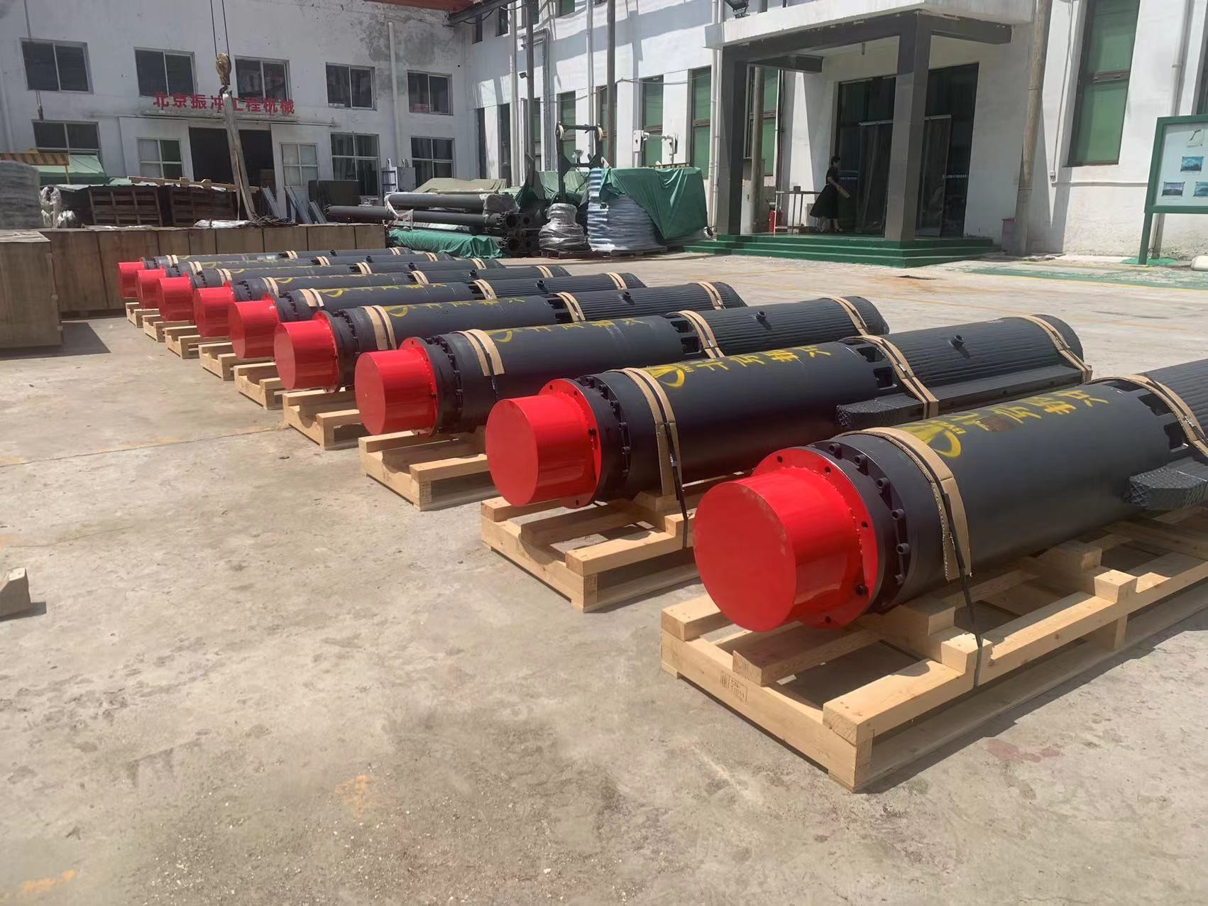 260kw Top Feed Vibroflot Device For Vibro Compaction Improve Soft Sand Soil Foundation