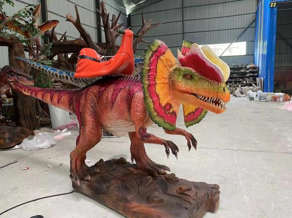 Quality Ride On Dicrosaurus Animatronic Dragons Customized for sale