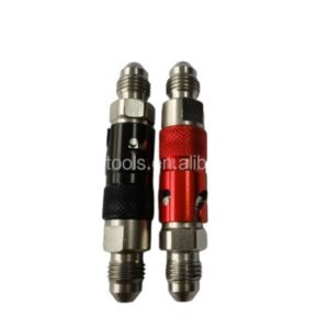 China Replace Purpose Dry Coupling Steel Joint for Brake Hose Line AN3 Fitting Connector Quick Release Disconnect Aluminum Shell on sale