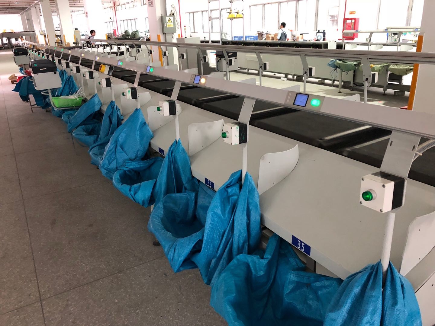 Linear CBS DWS System Cross Belt Sorter Machine System