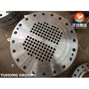 China ASME SA336 F11 Class2 Alloy Steel Tubesheet For Heat Exchangers F1 F12 F22 F21 F5 F9 on sale