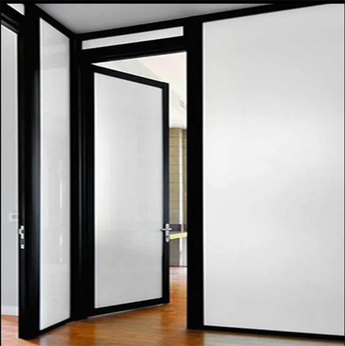 Modern Exterior Security Waterproof Aluminum Alloy Casement Doors With 10 Sealing Layers