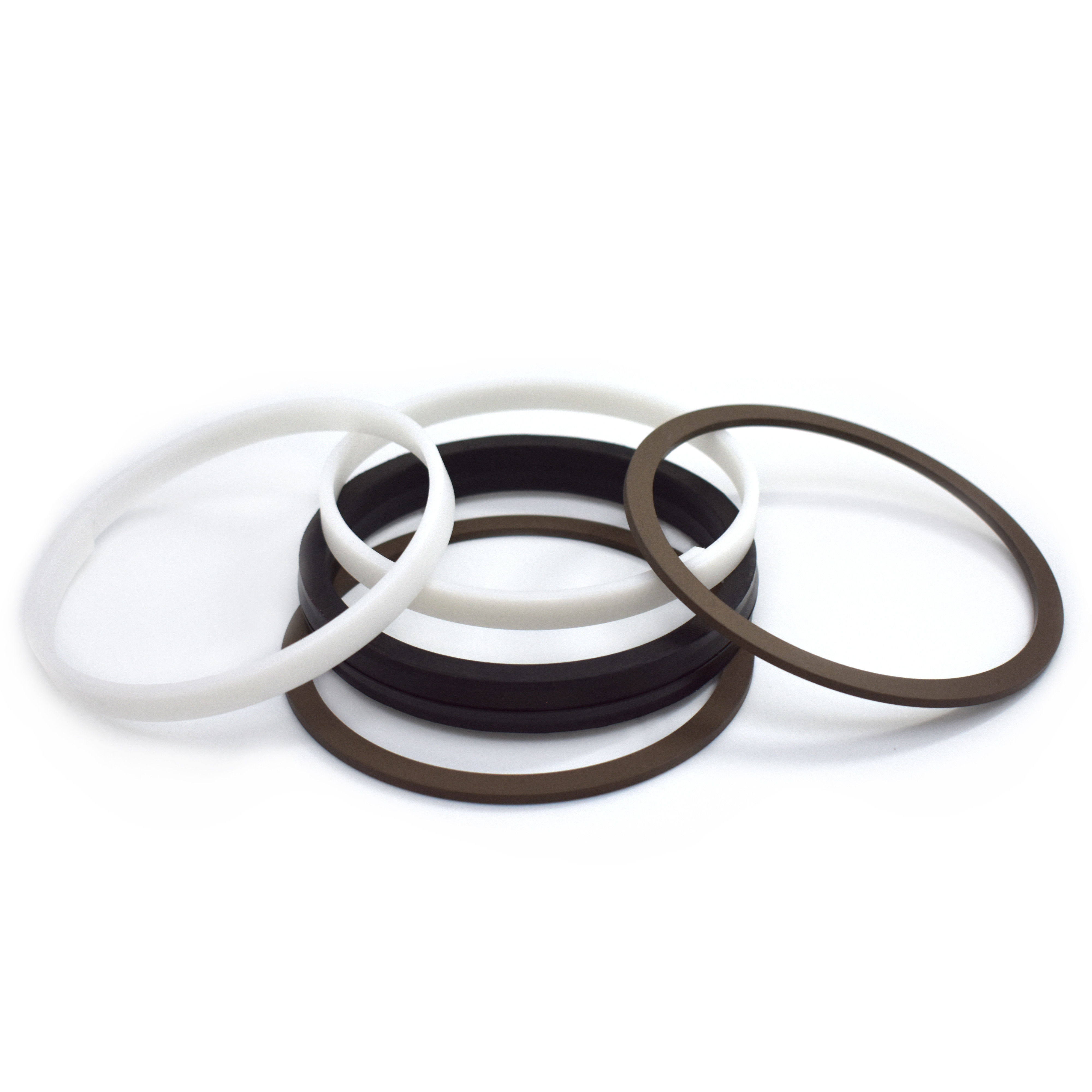 NCF Piston Seal Ring Cotton Fabric POM Flat O Ring Seal Pump Excavator