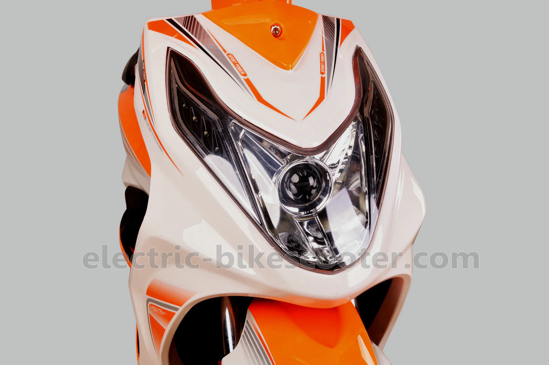 2 Wheeled Powerful Electric Scooter Pedal Assist 48V 600W-1000w 32Ah 90Kmlong Drive Distance