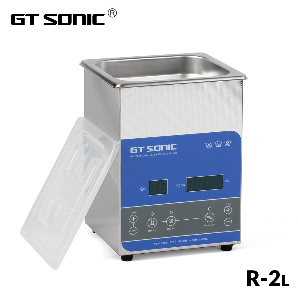 Small 2L Ultrasonic Cleaning Machine For Jewelry With Heater Timer