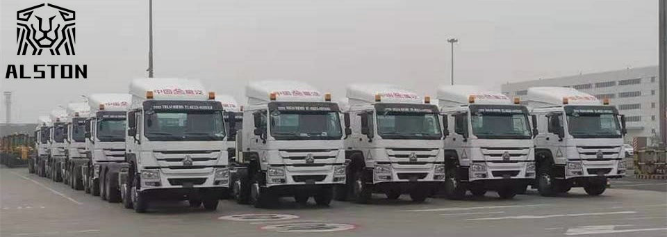 Second Hand Howo Tractor Head 6*4 375hp Tractor Units