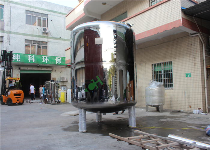 10T Capacity Horizontal Vertical RO Water Storage Tank For RO Water Treatment Plant