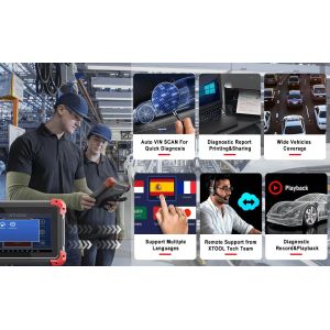 XTOOL X100 PAD PLUS Key Programming Tool OE-Level All Systems Diagnostic and 28+