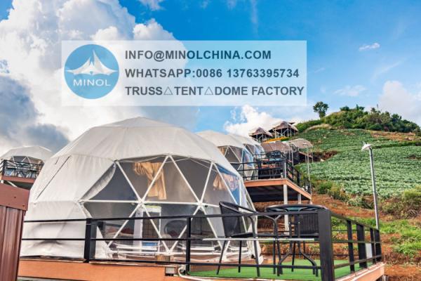 3m/3.6m/4m Transparent Igloo Dome Tent For Restaurant And Garden House With