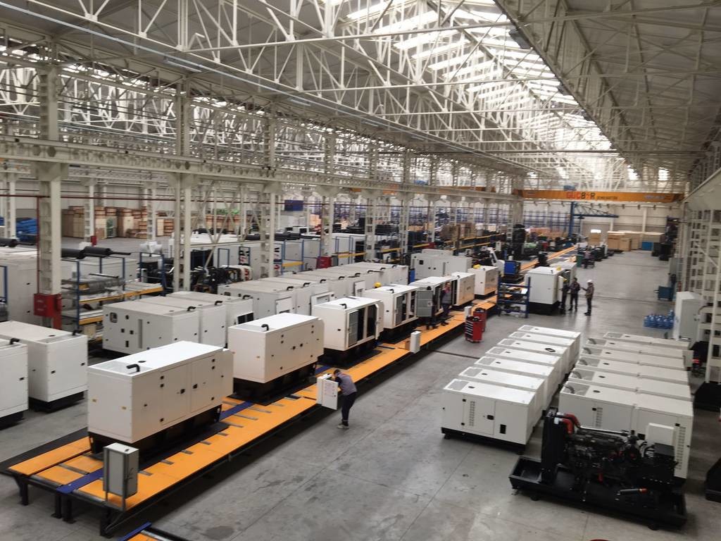 Heavy Duty 200KW TAD734GE Volvo Diesel Generator Set