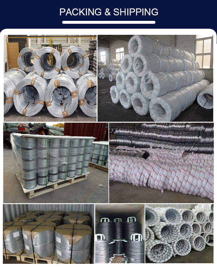 Bright Matt Surface Galvanized Steel Wire for Fencing Q195 Q235 Galvanized Electric Fence Wire 1.6mm Making Small Tools
