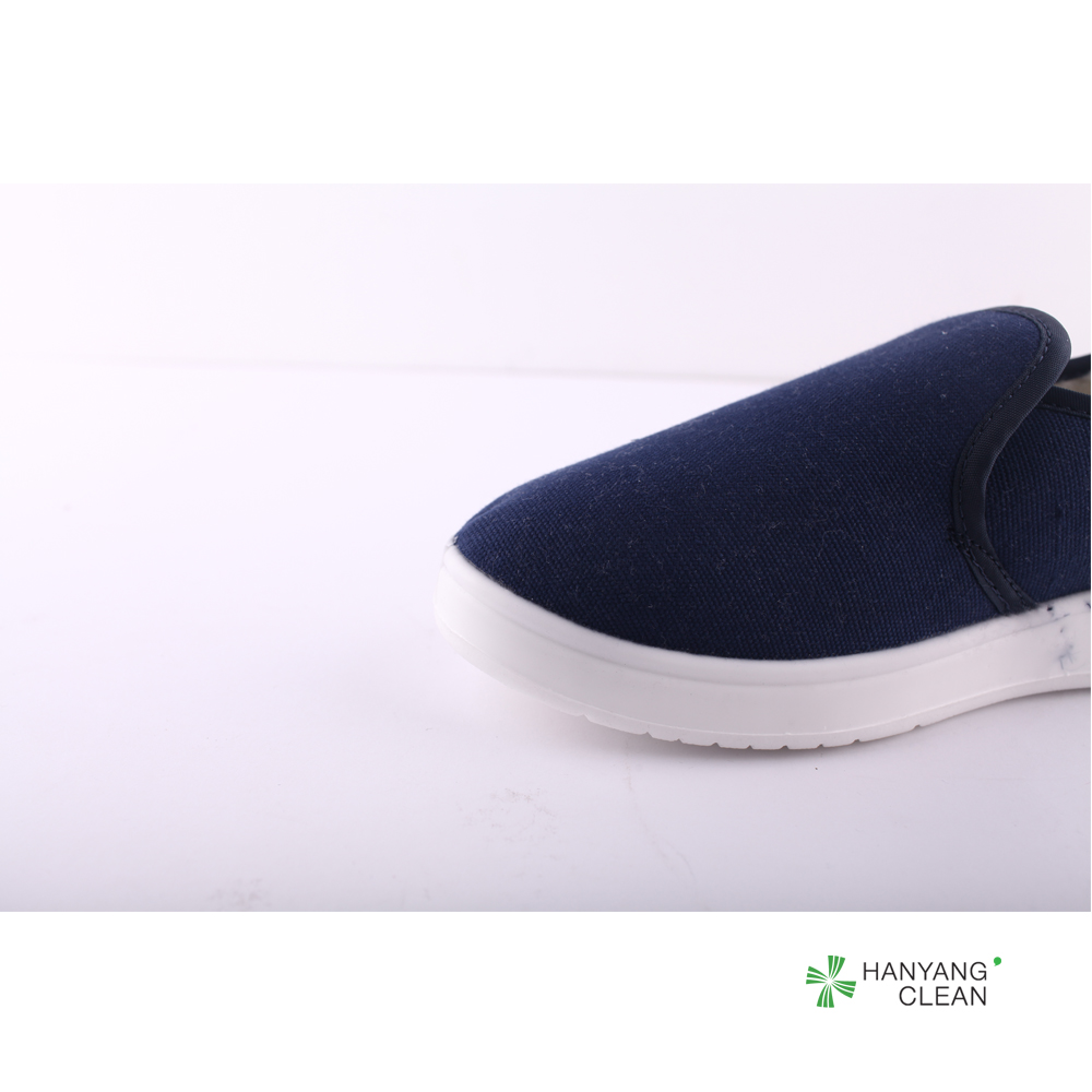 Winter PU Sole Anti Static Shoes Safety Canvas Shoes For Pharmaceutical Industrial