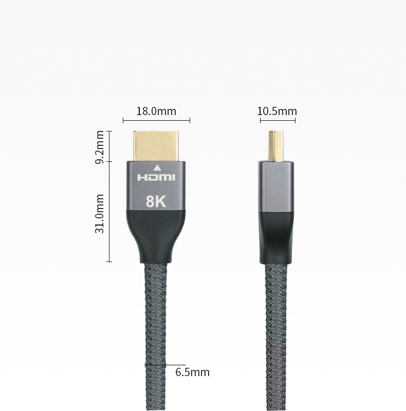 HDMI HD Customized Cable Assembling 8k For TV Computer Monitor
