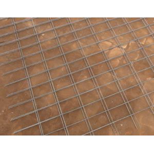 Square Welded Wire Mesh Sheet , Zinc / PVC Coated Mesh Fencing