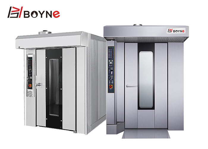 Bakery Shop Hot Air Rotary Oven Thirty Two Trays Diesel Type 380V