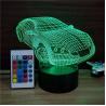Buy cheap Popular Super Car Designs Acrylic 3D LED Night Light for Gift rechargeable and from wholesalers