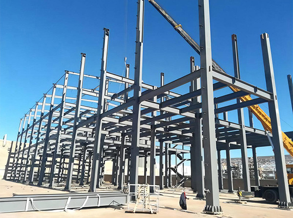 Light Steel Q355 Q235 Prefabricated Structures RAL Customized International Standard