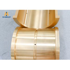 Custom Wear Resistant Bronze Copper Split Bushing / Half Bearing Bush
