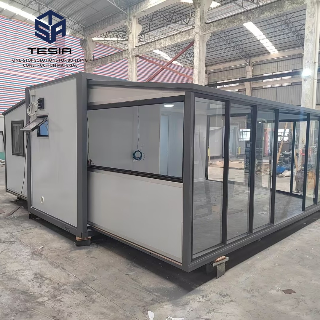 20FT Expandable Prefabricated Container House Folding Fabricated Container House