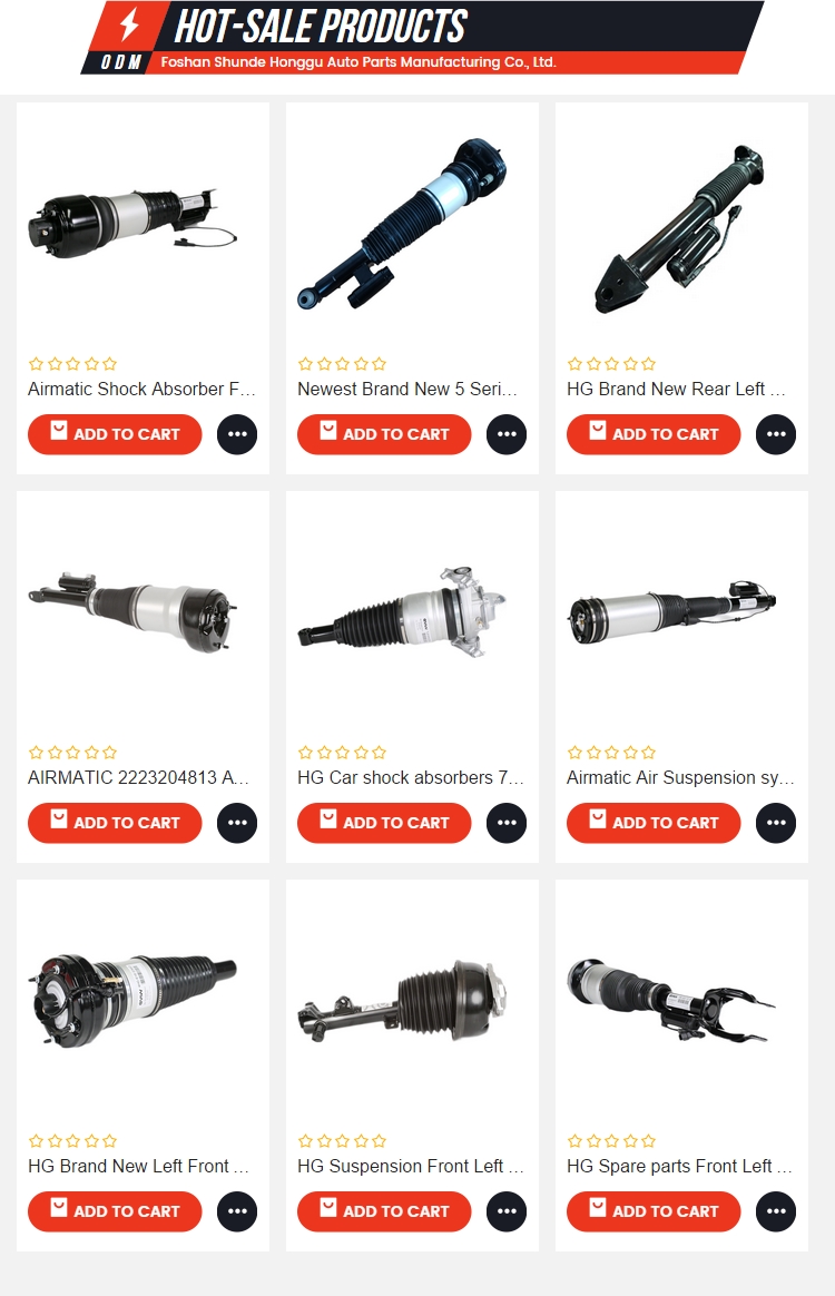 Front Air Suspension Kits Air Shock Absorbers For Audi A8 D4 4H Chassis S8 Quattro 2011-18 4H0616040F 4H0616039D Air str