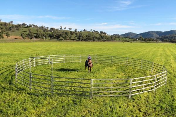 Quality Round Corral Panels 20 Meter,Australia Style Corral,Cattle Yards for sale