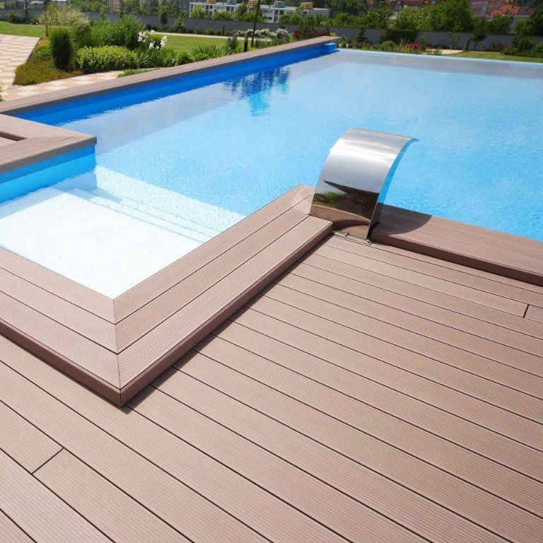 Wholesale Wood Plastic Composite Wall WPC Decking with Cheap Price
