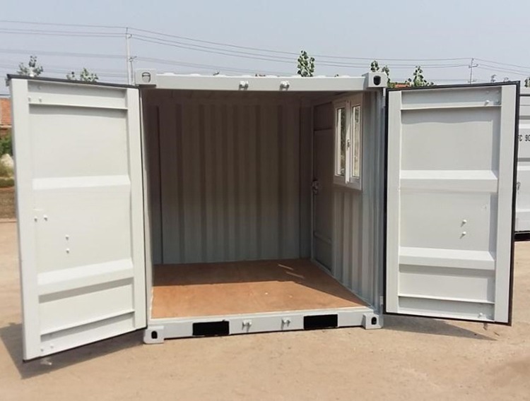 8ft 10ft Small Size Mini Prefab Modular Mobile Storage Shipping Container Office Made in with CSC Certification