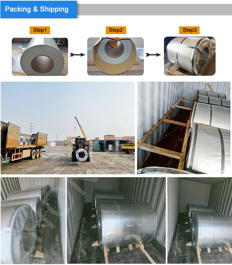 Customizable Width Color Coated PPGI Galvanized Steel Coil Sheet for Whiteboard in Standard Package