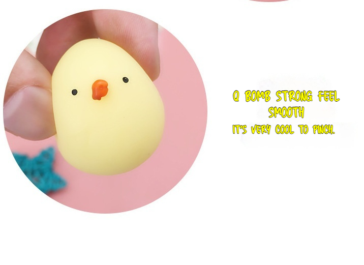 Mini Toy Super Cute 'Little Dumpling' Squishy Novelty Decompression Ball for Boys Fun Hand Squeezing Small Animal Toy