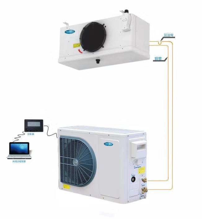 Low Temp Cool Room Condensing Unit CM-DAL020QYT With Painted Cover