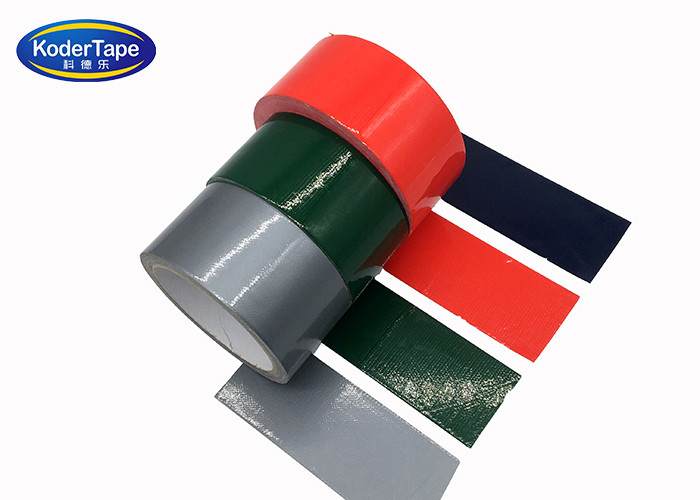 Single Side Pe film Synthetic Rubber Multi Coloured Duct Tape