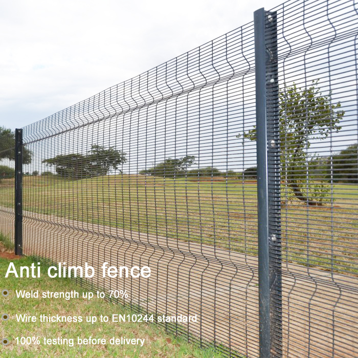 358 Prison Mesh Fence Customize Anti Cut CE Certification Sustainable