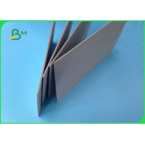 Recycled Pulp 1.0mm 1.5mm Thickness Uncoated Grey Paper Board For Boxes