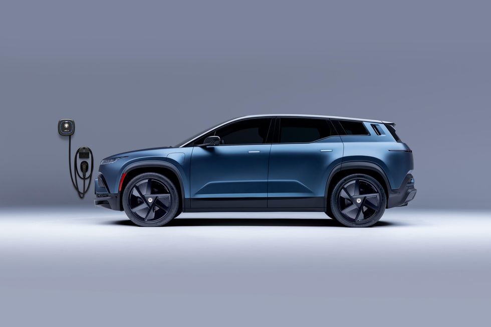 distinctive desirable electric SUV Fisker Ocean electric family SUV power with 556bhp/737Nm