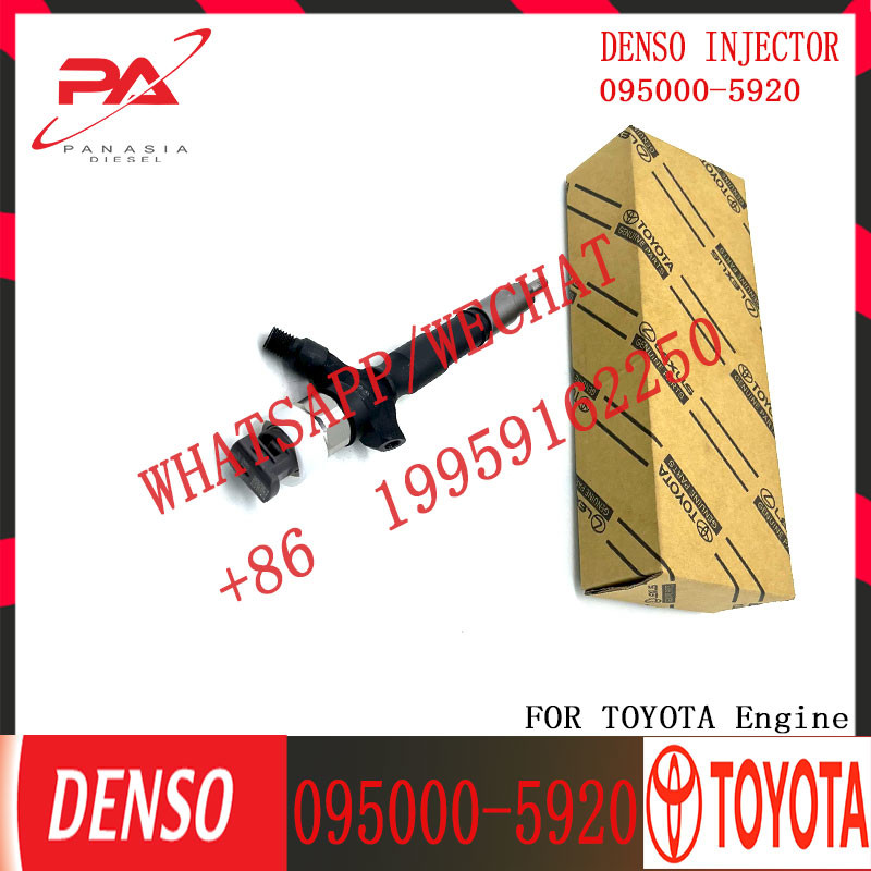 Common Rail Injector 23670-30110 095000-6180 095000-5920 for Diesel Engine 1KD-FTV