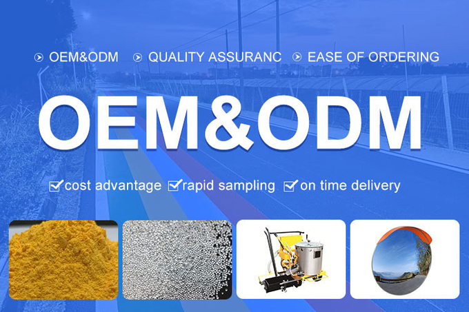 Reflective Thermoplastic Traffic Road Paint Parking Lots Airports Driveways Pavement Marking Material Coating Powder Liquid