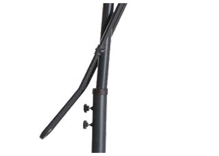 2.5M Steel Wrench Outdoor Hanging Umbrella Offset Hanging Patio Umbrella