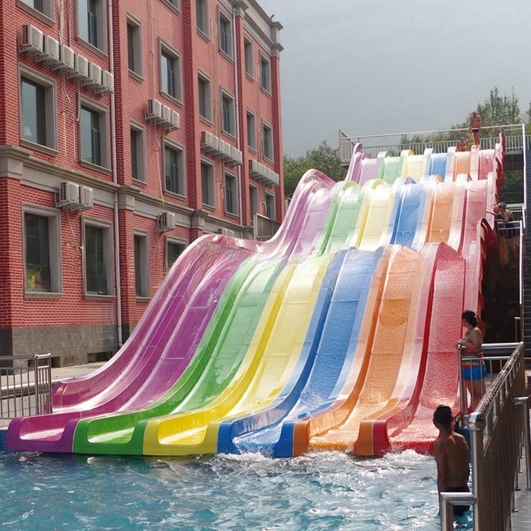 OEM Racing Water Park Slide for Adult with SGS (LC-WS05)