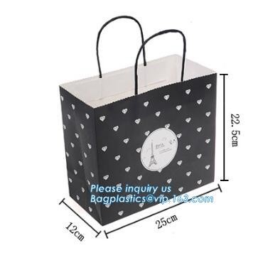 Cheap Customized Pink Printed Paper Shopping Bag For Clothing and Gift,Recycled Luxury Paper Bags & Retail Carrier Bags